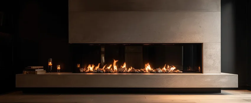 Gas Fireplace Ember Bed Design Services in McNair, Virginia
