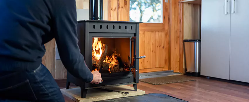 Open Hearth Wood Fireplace Installation in McNair, VA