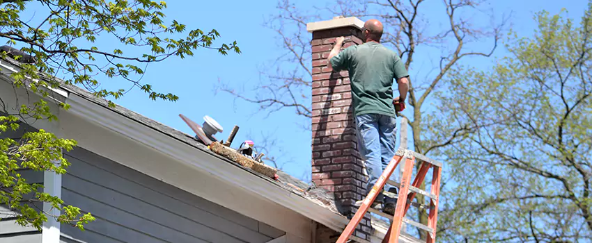 Vinyl and PVC Chimney Flashing Installation in McNair, VA