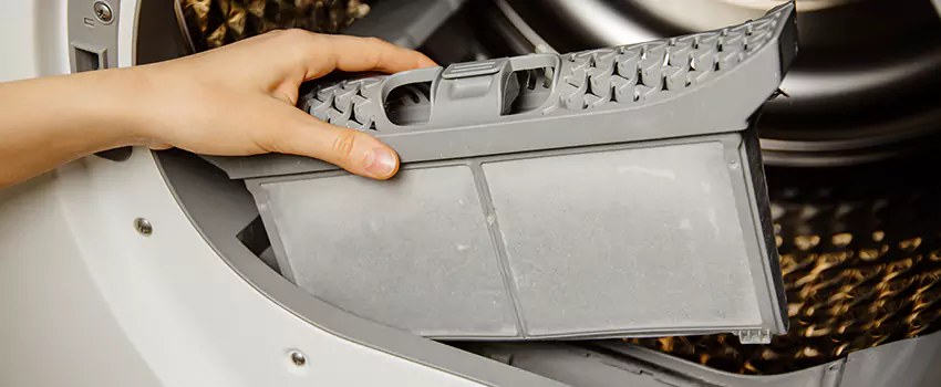 Signs Of A Clogged Dryer Lint Trap in McNair, Virginia